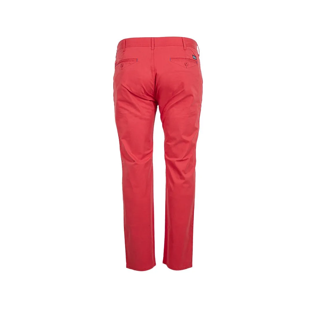 Pantalon chino rouge