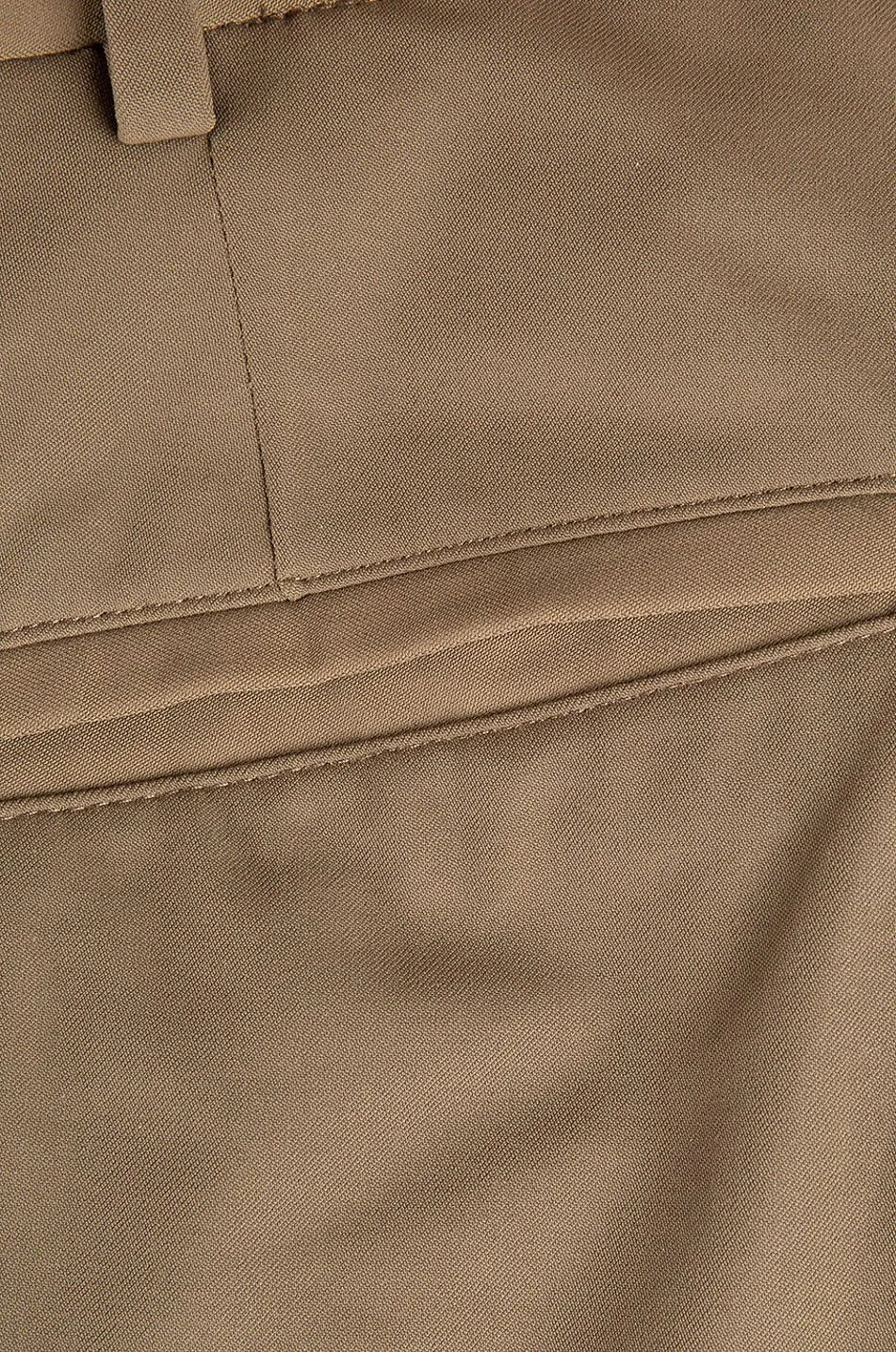 Pantalon chino slim en coton mélangé