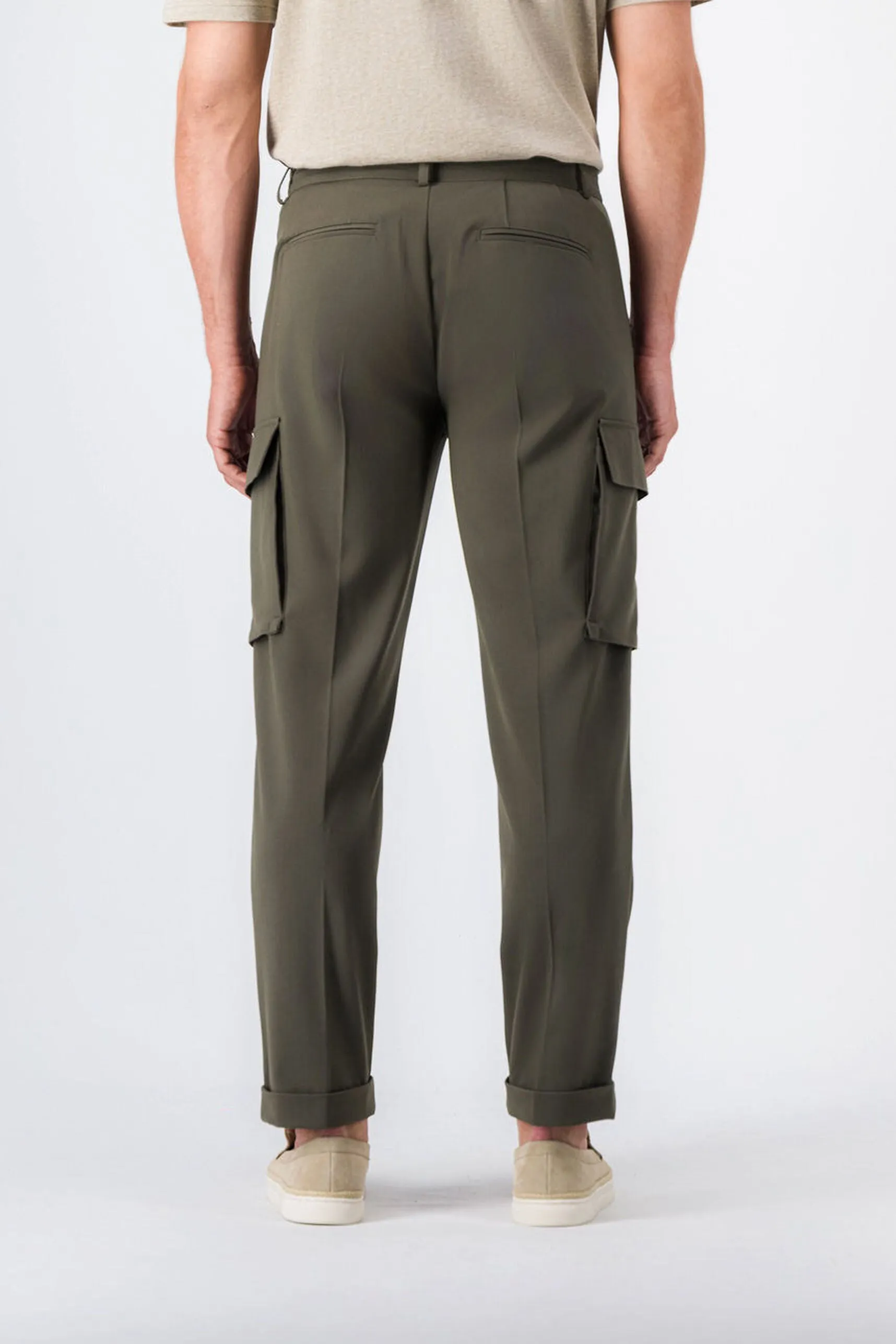 Pantalon coupe cargo WOODY CARGO TURBULENCE KAKI