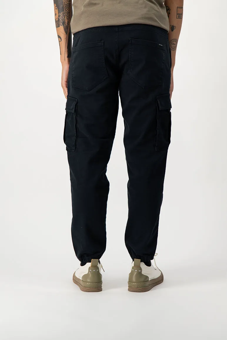 Pantalon taille élastiquée PIKERS 2 CARGO CHARBON