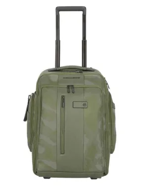 Piquadro Brief 2 Chariot Cabine Avec Portabilité Sac À Dos Vert - Achetez À Prix Outlet!