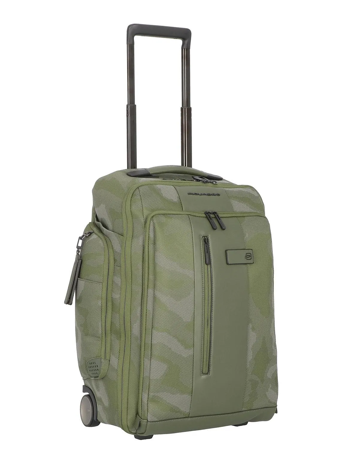 Piquadro Brief 2 Chariot Cabine Avec Portabilité Sac À Dos Vert - Achetez À Prix Outlet!