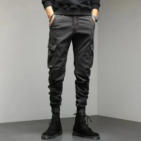 Ragierizo | Pantalon Cargo Extensible Pour Hommes | Coupe Ajustée