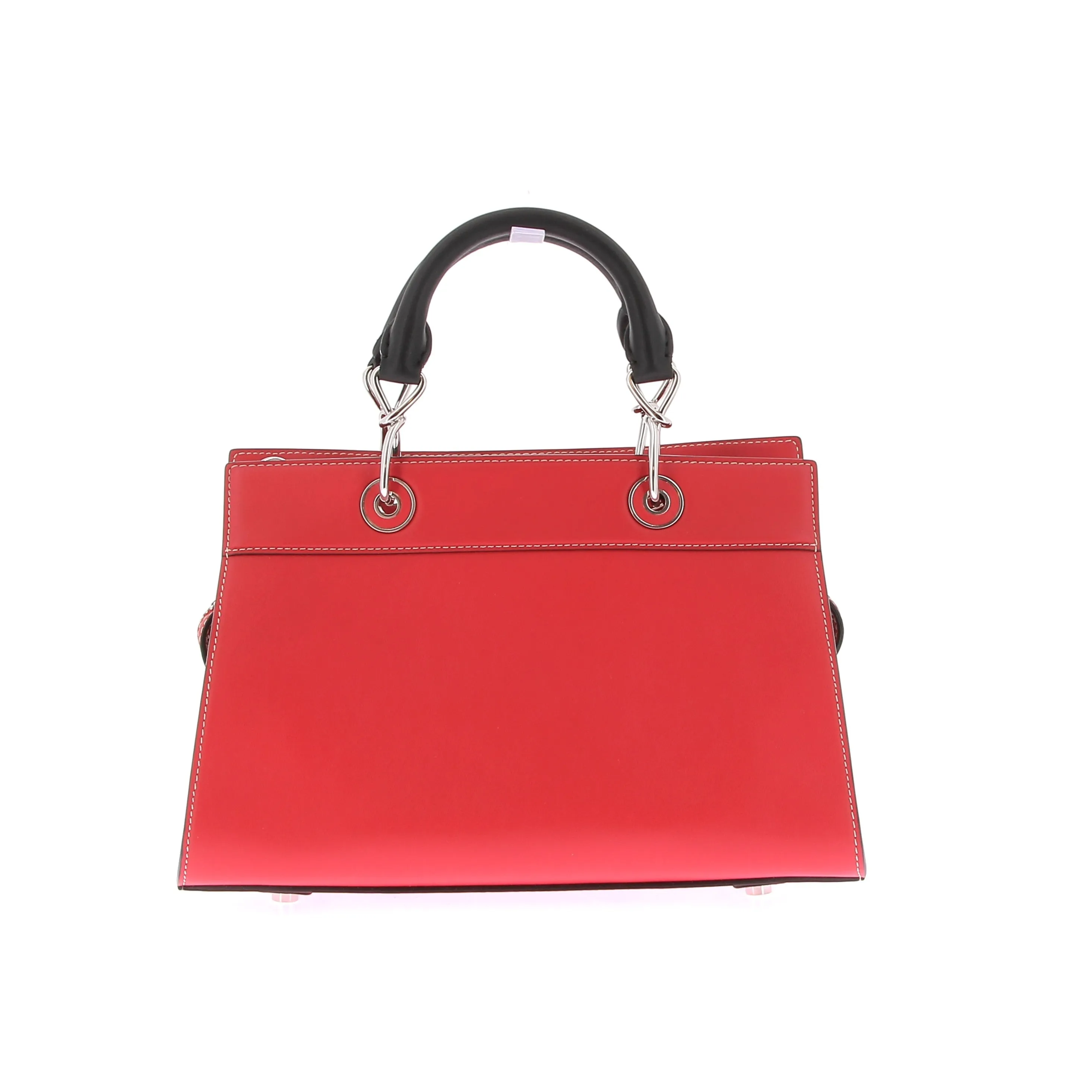 Sac en cuir rouge