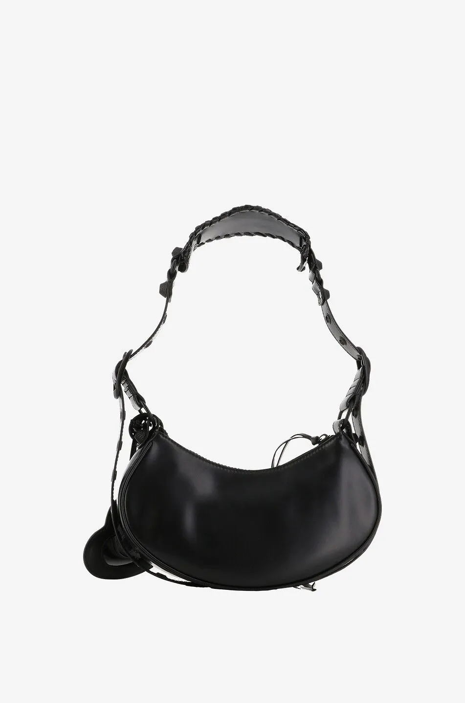 Sac porté épaule effet latex Le Cagole XS