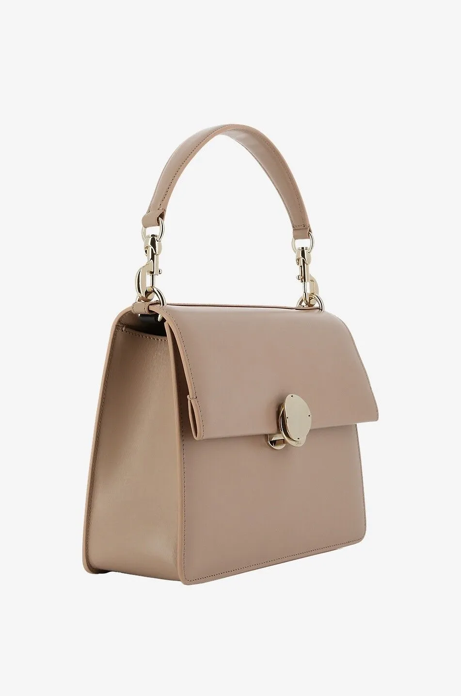 Sac porté épaule en cuir lisse Penelope Box