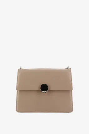 Sac porté épaule en cuir lisse Penelope Box