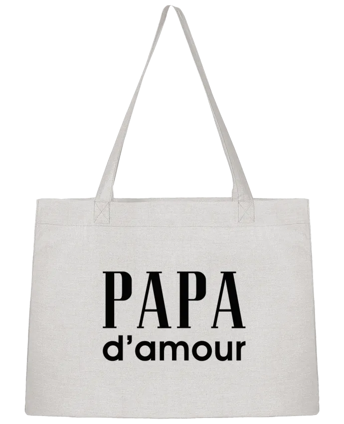 Sac Shopping Papa d'amour par tunetoo