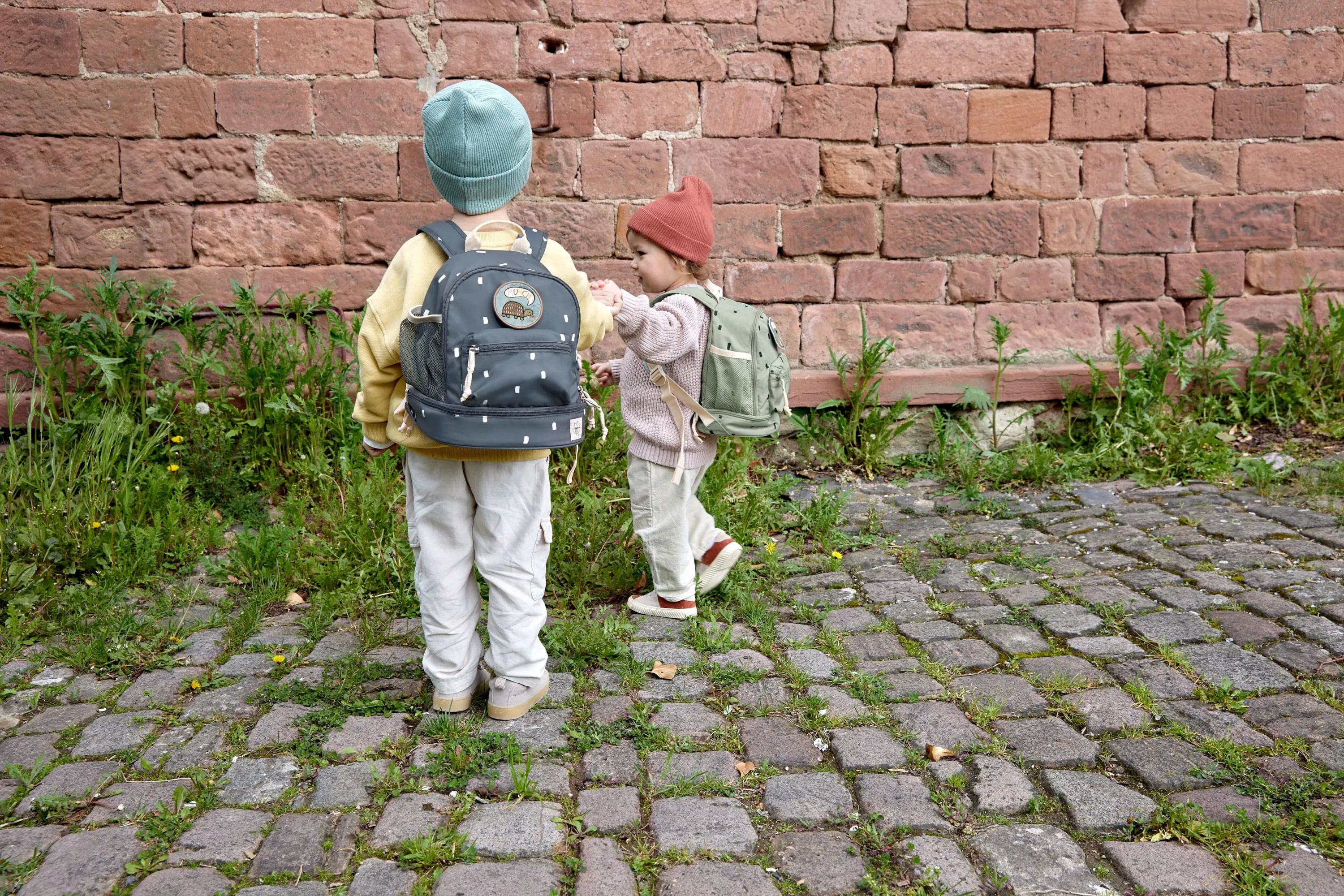 Sac à dos de la maternelle - Happy Prints, bleu nuit | Lässig