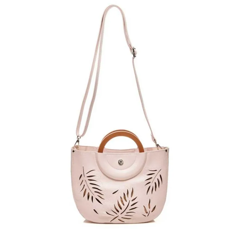 Sac à main LES TROPEZIENNES "Phuket" rose | Planetebag.com