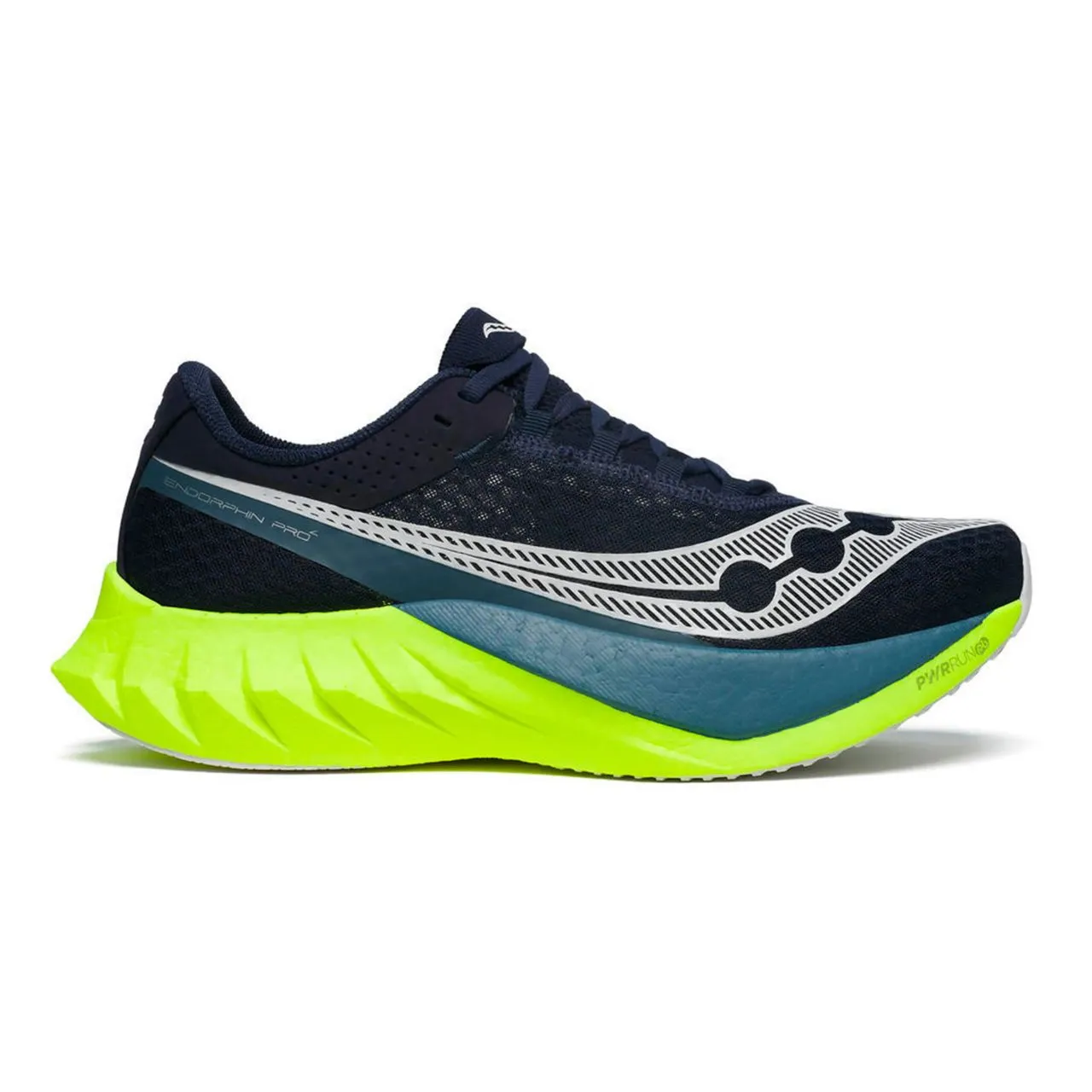 SAUCONY ENDORPHIN PRO 4 MARINE ET CITRON Chaussures running saucony