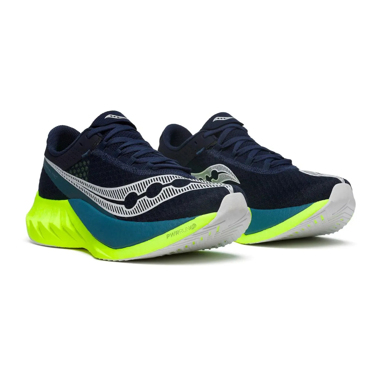 SAUCONY ENDORPHIN PRO 4 MARINE ET CITRON Chaussures running saucony