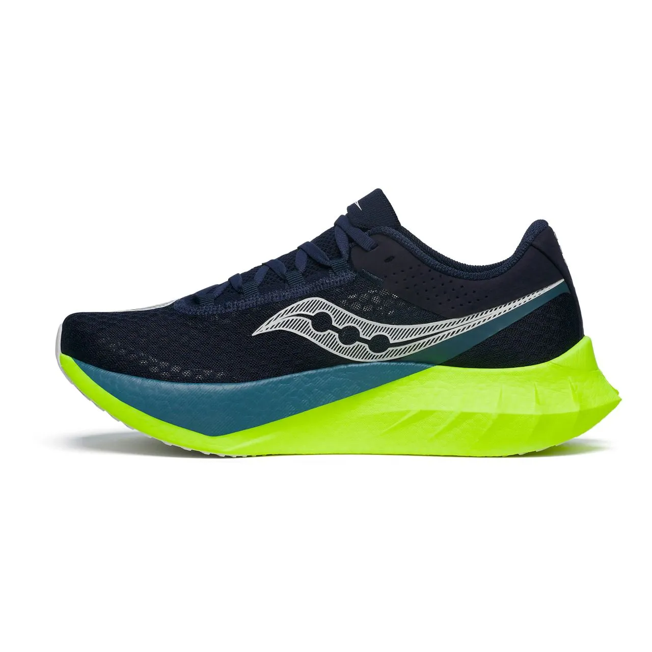 SAUCONY ENDORPHIN PRO 4 MARINE ET CITRON Chaussures running saucony