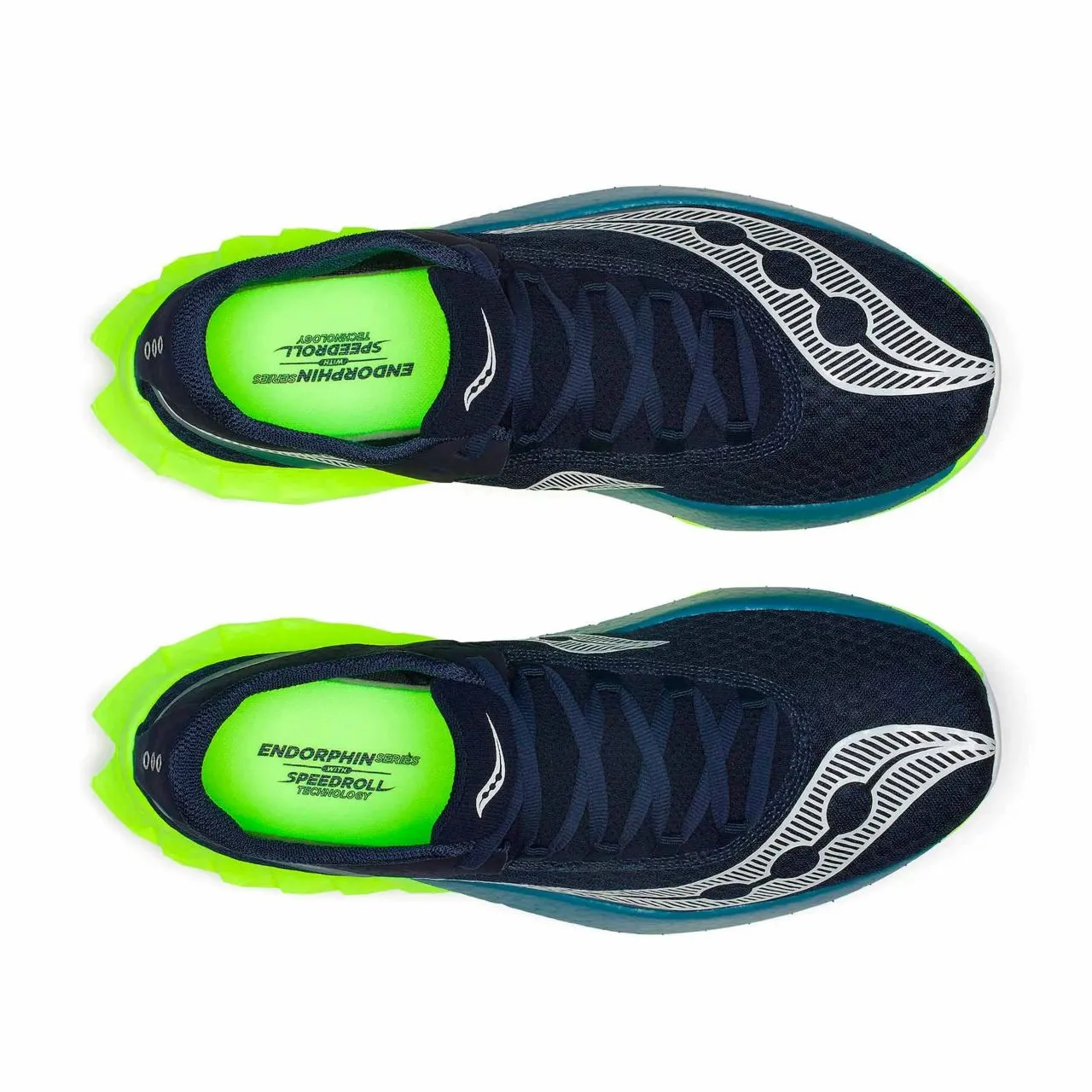 SAUCONY ENDORPHIN PRO 4 MARINE ET CITRON Chaussures running saucony