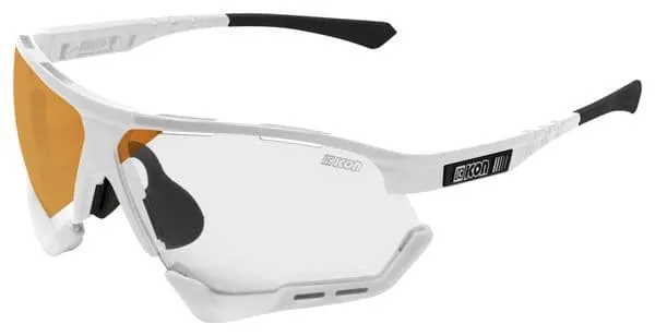 Scicon Sports Aerocomfort SCN XT XL Lunettes De Soleil De Performance Sportive (Miroir De Bronze Photocromique Scnxt/Luminosité 