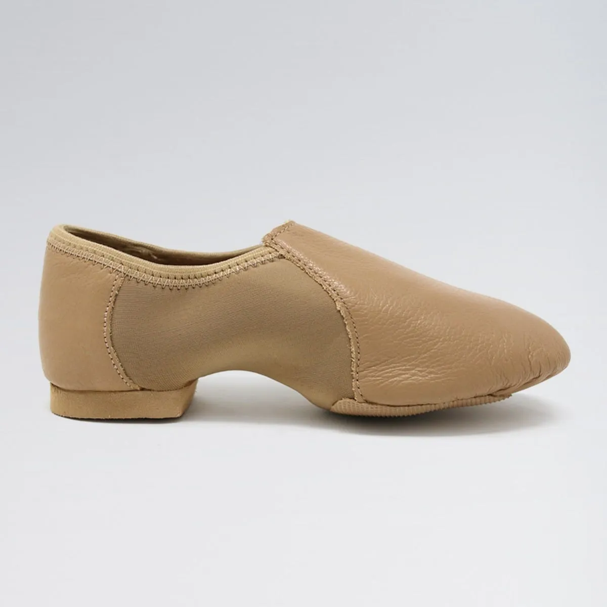 So Danca Chaussures de Jazz en Cuir avec Arche en Néoprène et&#