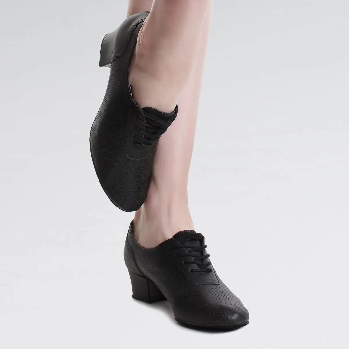 So Danca Chaussures pour Entraînement en Cuir avec Talon de 3.80cm