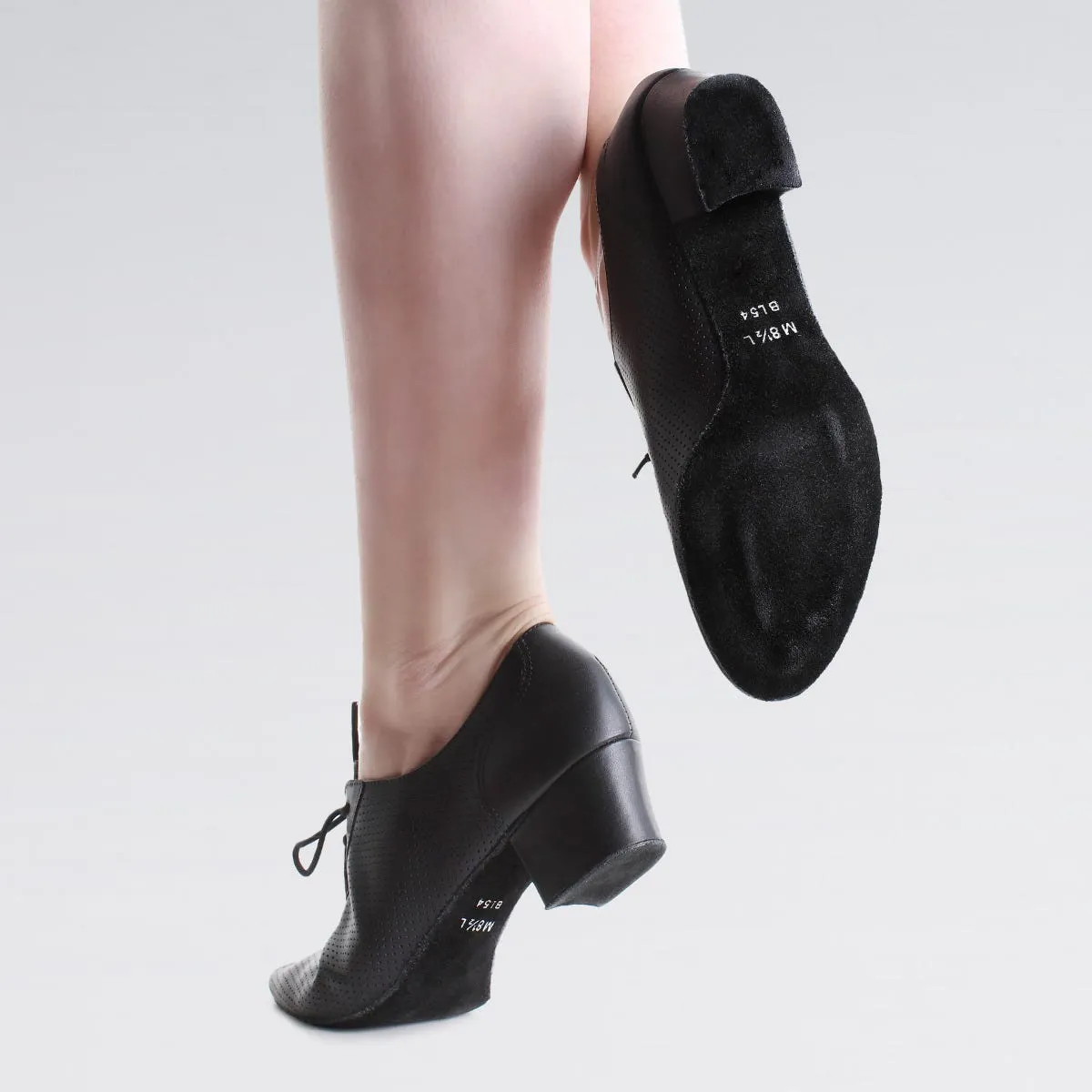 So Danca Chaussures pour Entraînement en Cuir avec Talon de 3.80cm