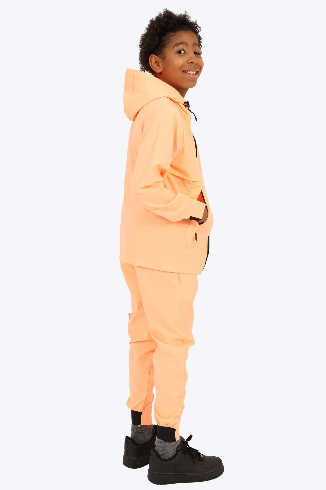 SURVTEMENT ALPHA ENFANT VESTE ET PANTALON - ORANGE