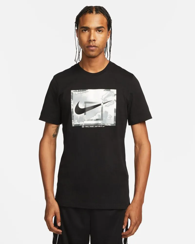 T-shirt de basket Nike JDI Noir pour homme