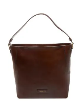 The Bridge Caterina Sac Hobo En Cuir Marron - Achetez À Prix Outlet!