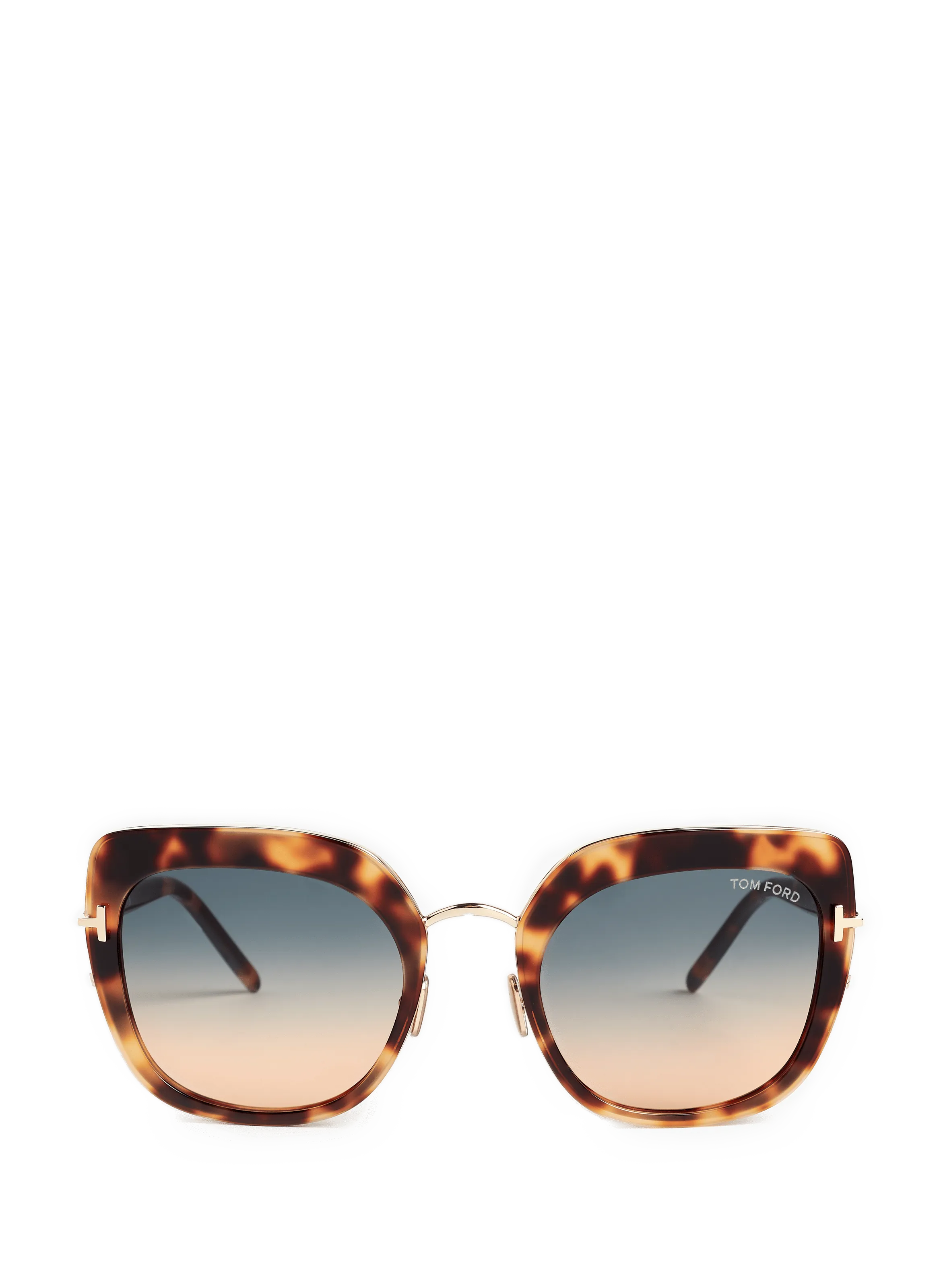 TOM FORD  Lunettes de soleil Virginia - Marron