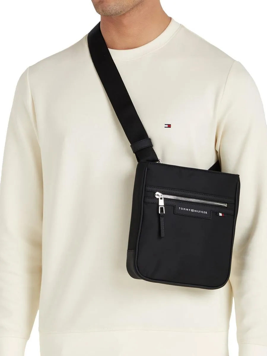 Tommy Hilfiger Th Urban Repreve Sac En Polyester Recyclé Le Noir - Achetez À Prix Outlet!