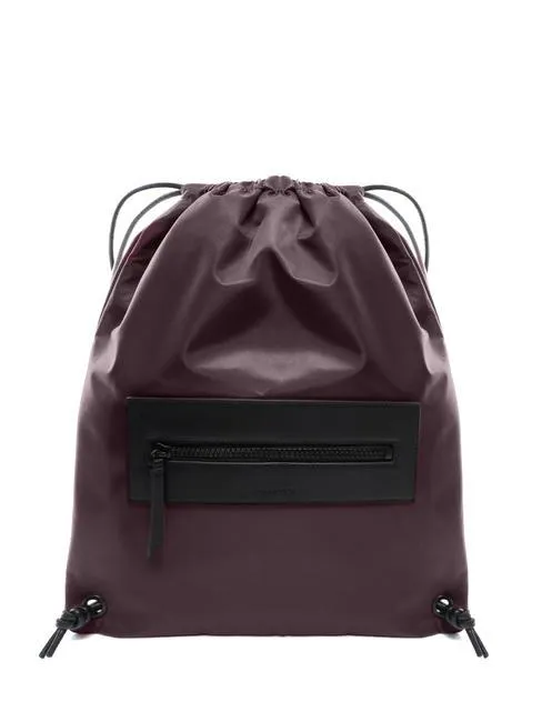 Trussardi Zenith Sac En Nylon Avec Poche Marrore-Black - Achetez À Prix Outlet!