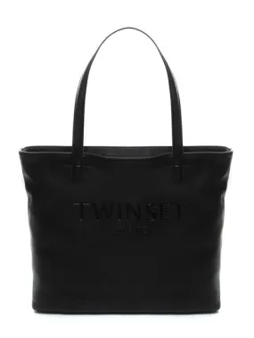 Twinset Oval T Sac De Courses Noir - Achetez À Prix Outlet!