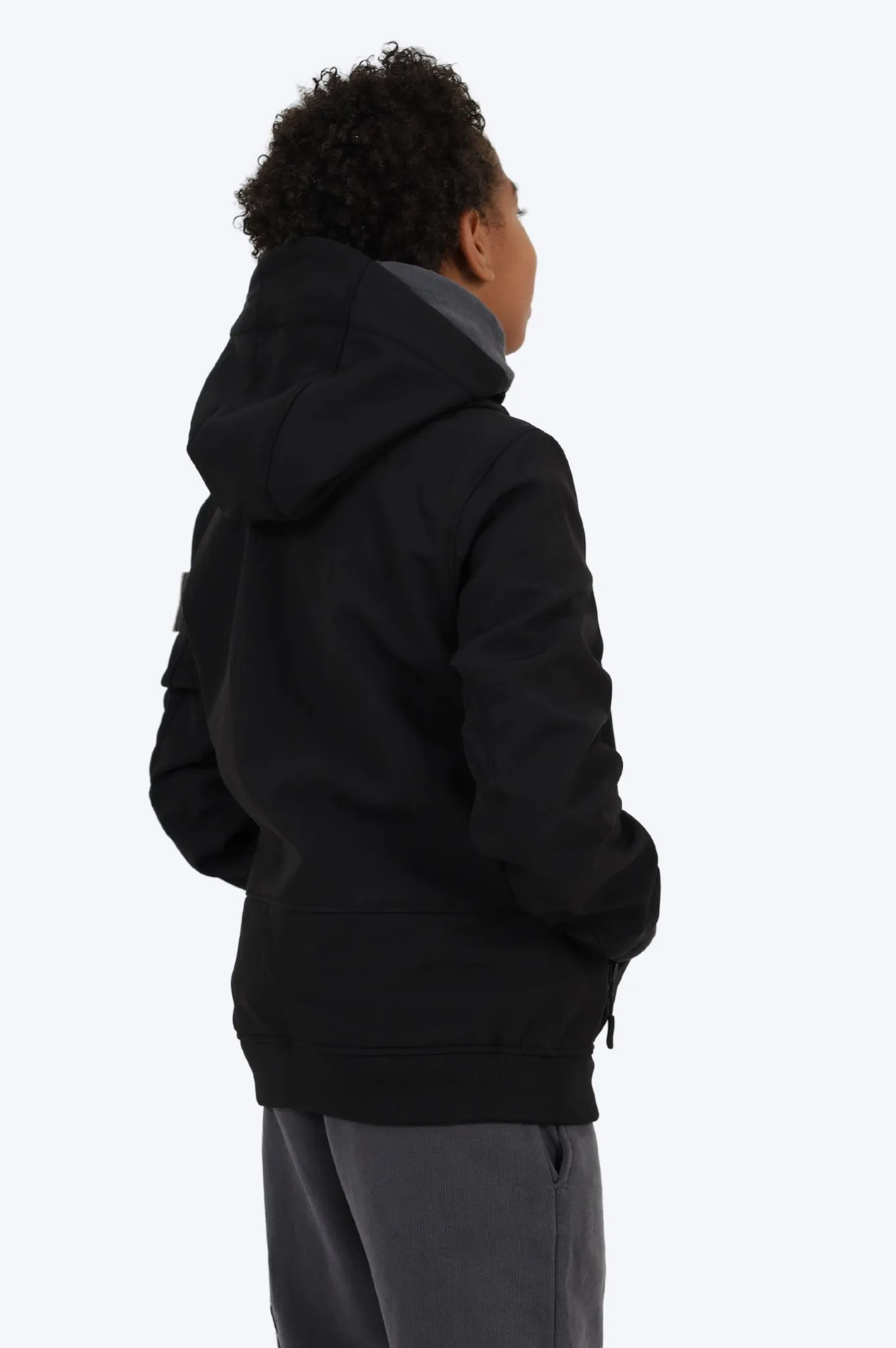 VESTE ALPHA ENFANT - NOIR