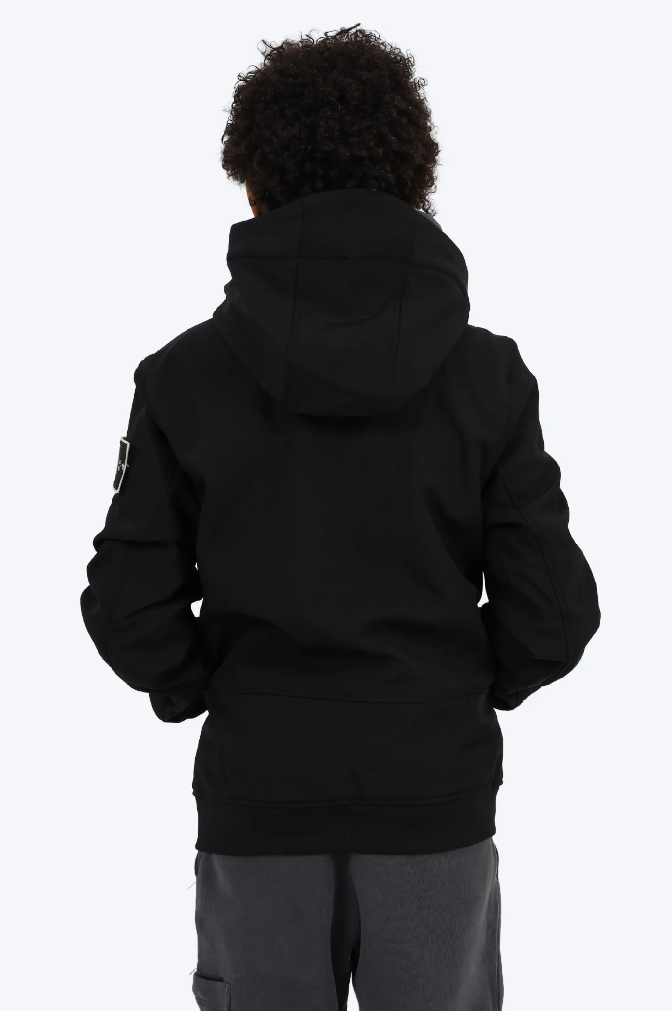 VESTE ALPHA ENFANT - NOIR