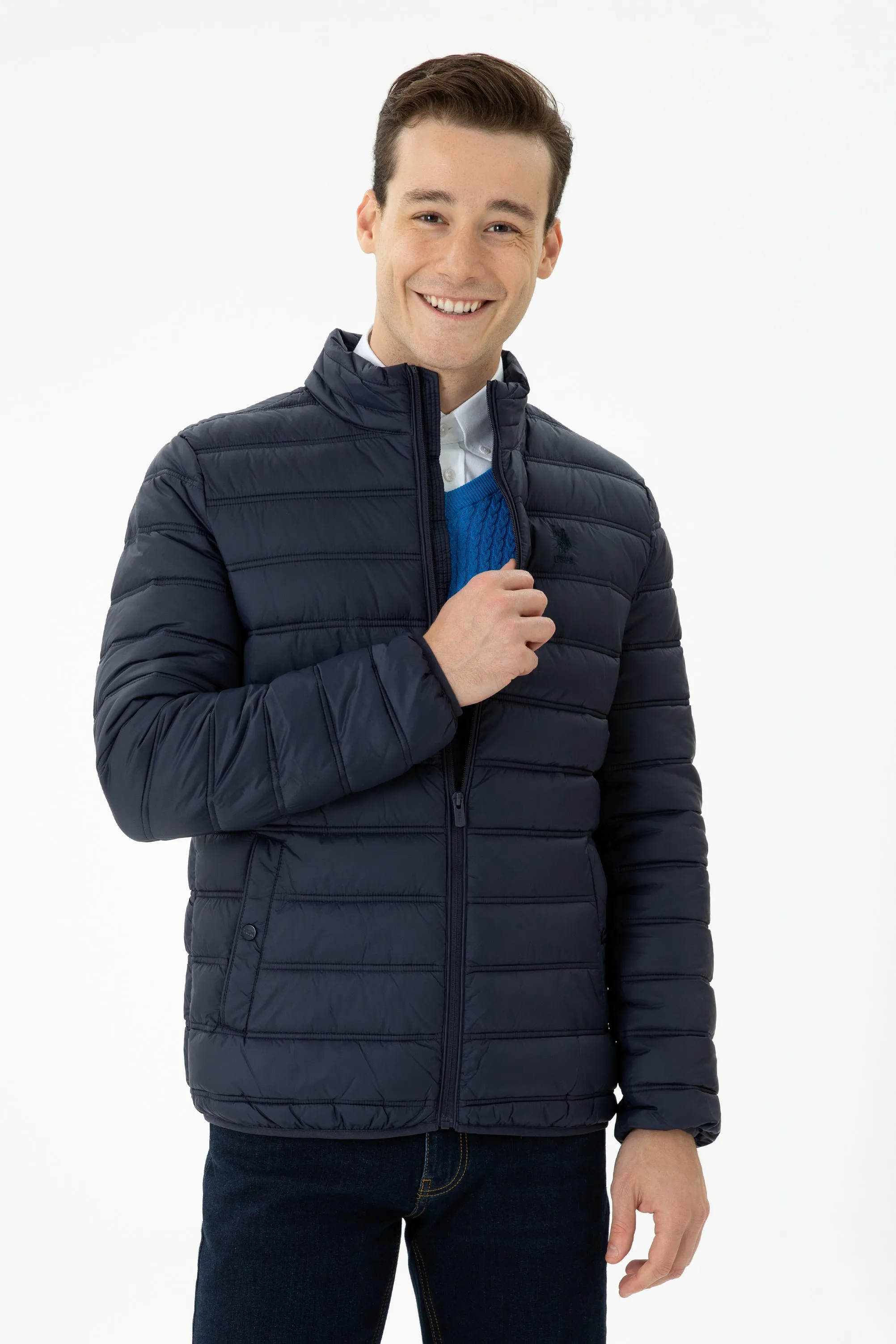 VESTE BONY BLEU MARINE-1631454VR033