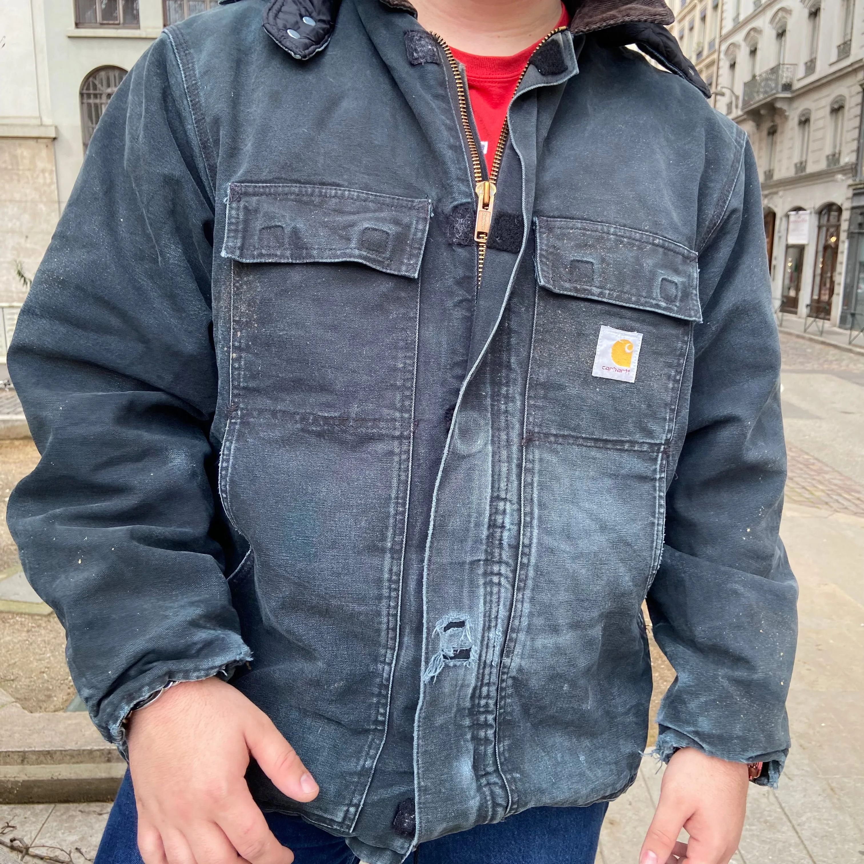 Veste Carhartt detroit vintage Made in USA - XL - La Bonne Tenue