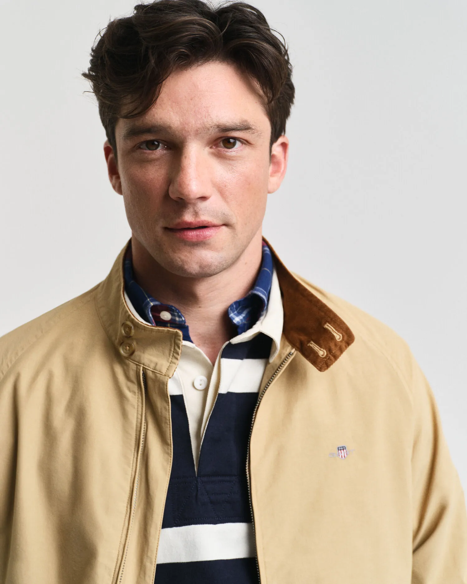 Veste en coton Harrington