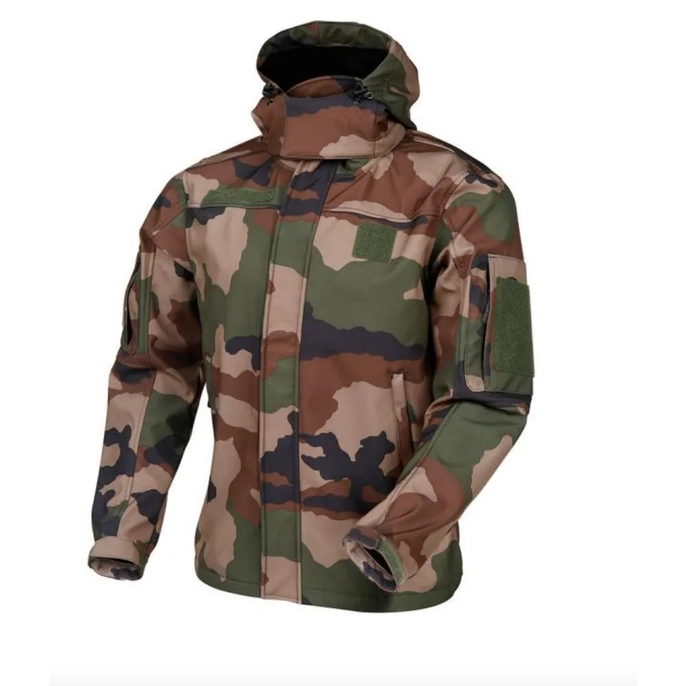 VESTE SOFTSHELL BAROUD TREX ARES CAMOUFLAGE CCE