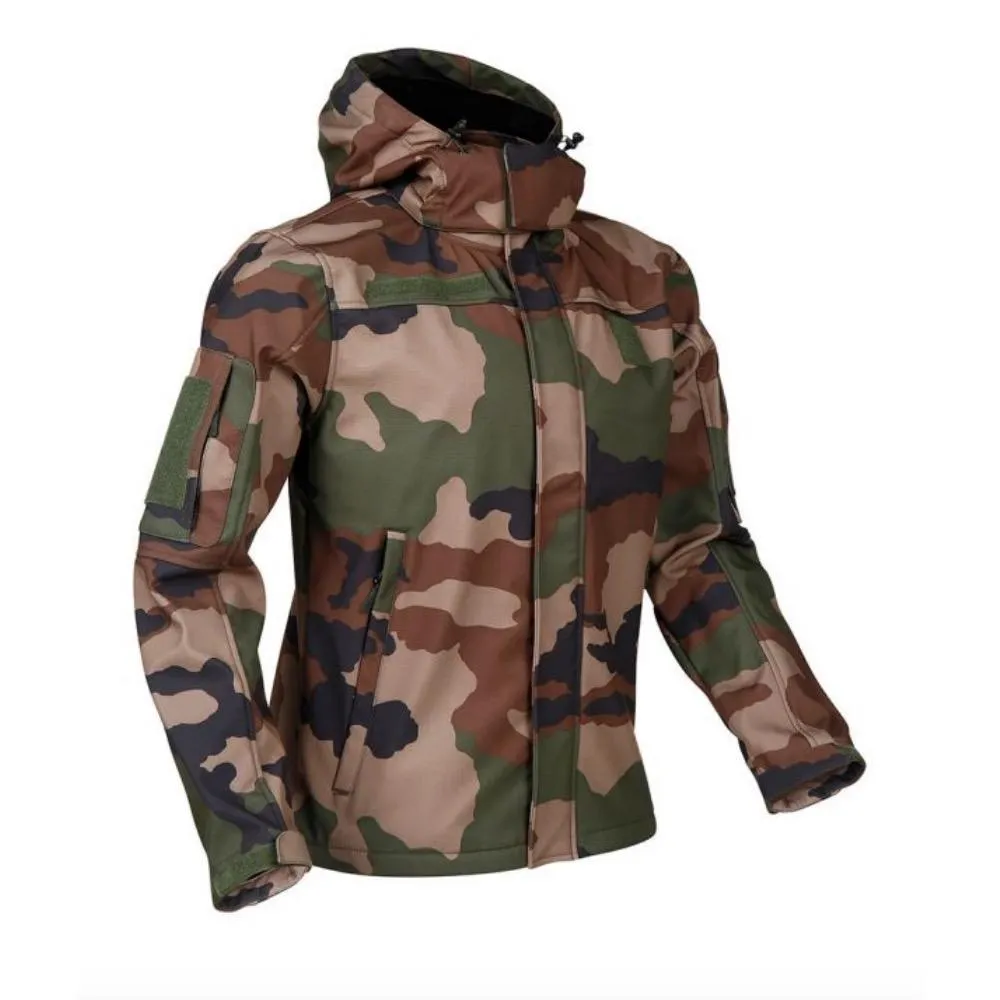 VESTE SOFTSHELL BAROUD TREX ARES CAMOUFLAGE CCE