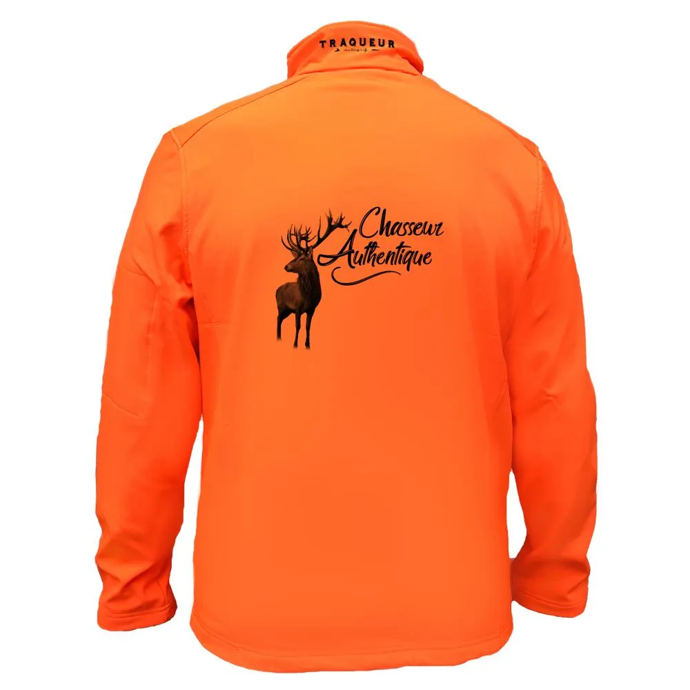 Veste softshell Cerf Homme ou Femme avec/sans capuche – Chasseur Authentique