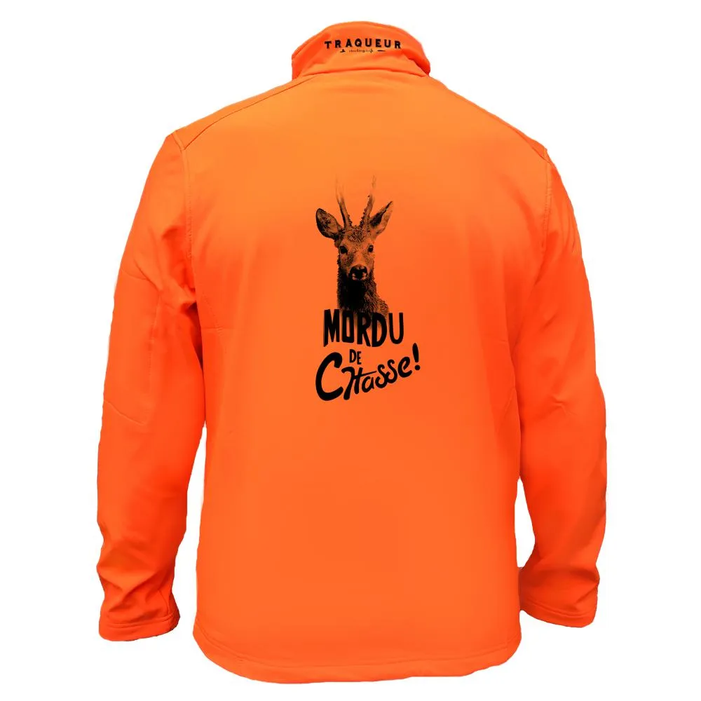 Veste softshell Chevreuil Homme ou Femme avec/sans capuche – Mordu de chasse