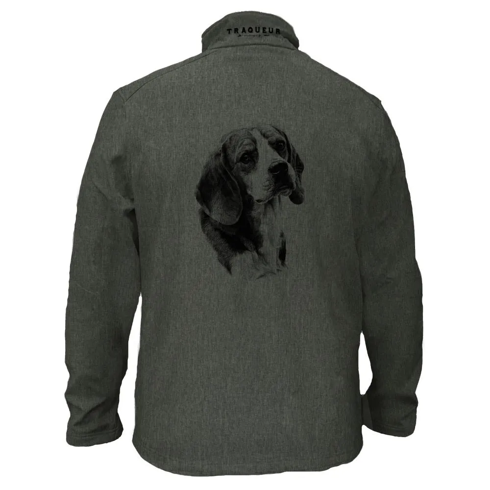 Veste softshell Chien Homme ou Femme avec/sans capuche – Beagle