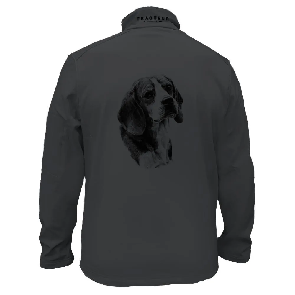 Veste softshell Chien Homme ou Femme avec/sans capuche – Beagle