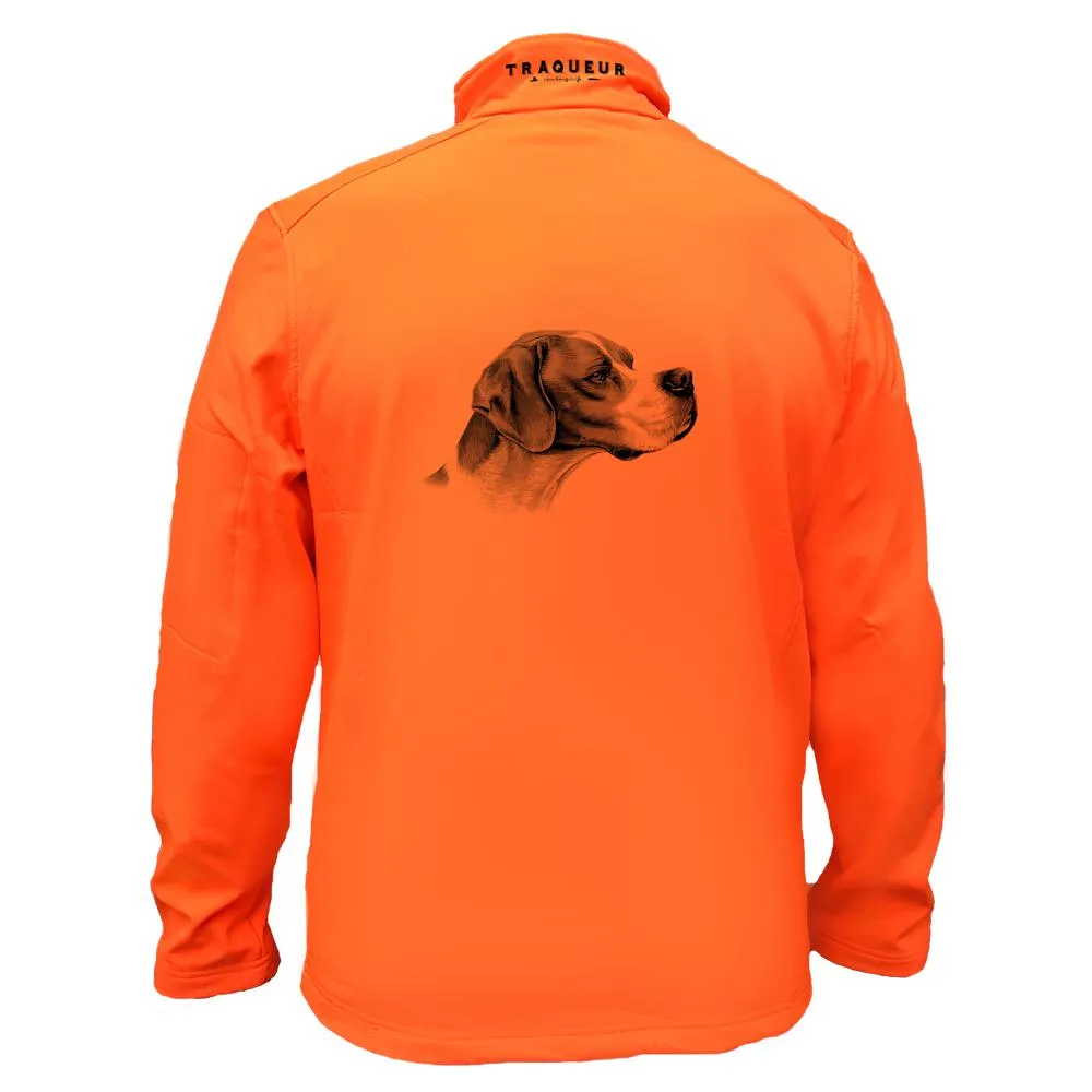 Veste softshell Chien Homme ou Femme avec/sans capuche – Pointer