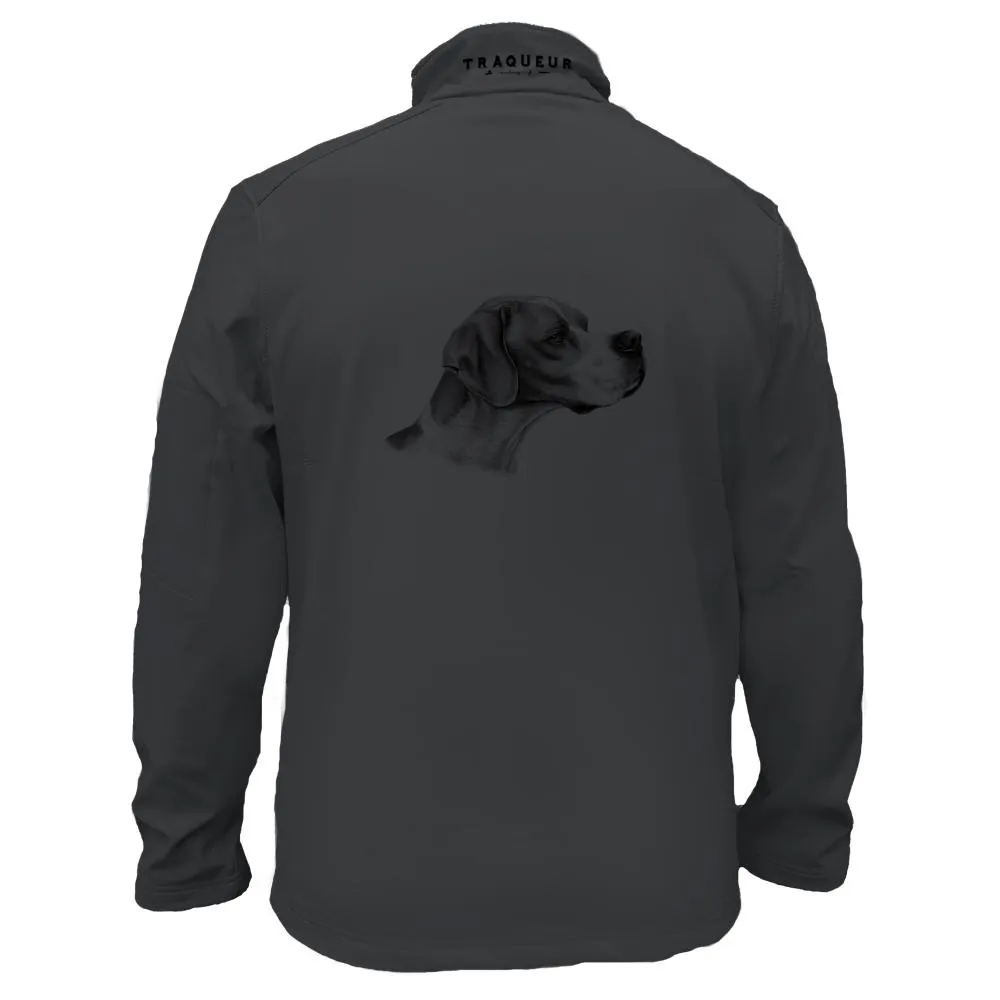 Veste softshell Chien Homme ou Femme avec/sans capuche – Pointer