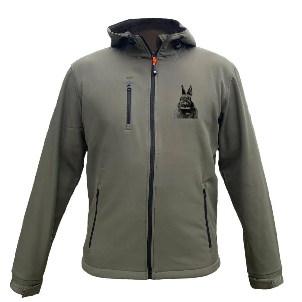 Veste softshell Homme ou Femme avec/sans capuche – Lapin