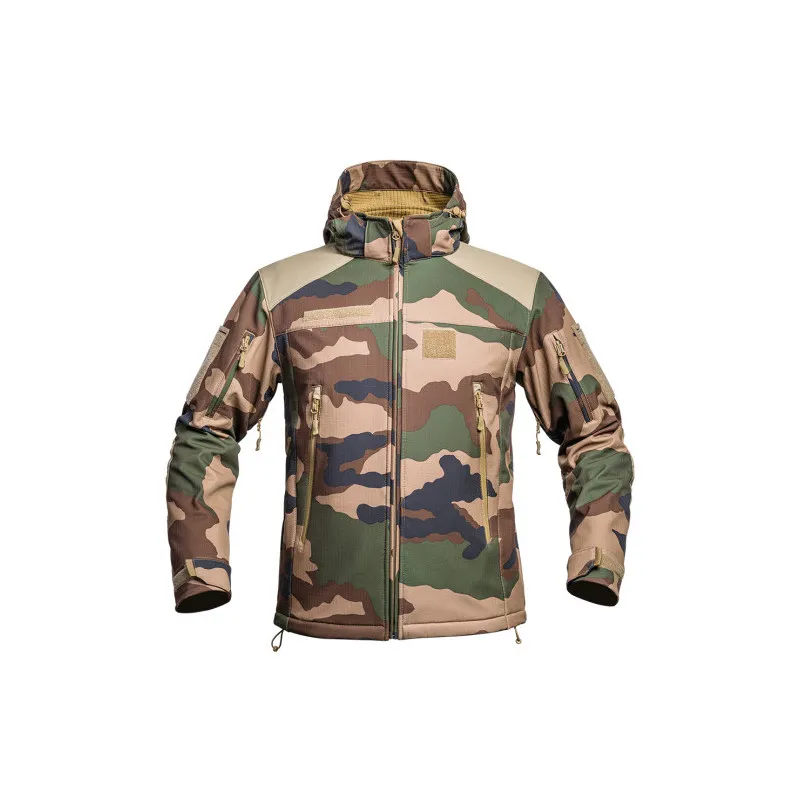 Veste Softshell V2 FIGHTER camouflage CE