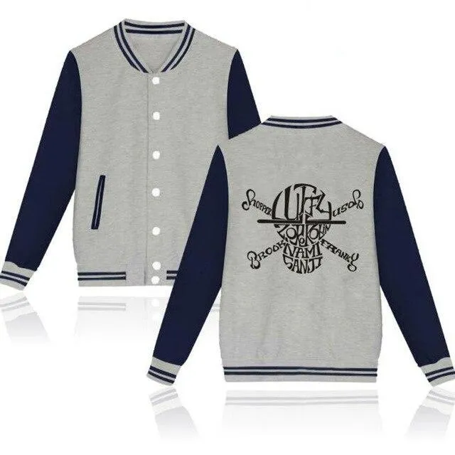 Veste Teddy One Piece   Drapeau Pirate