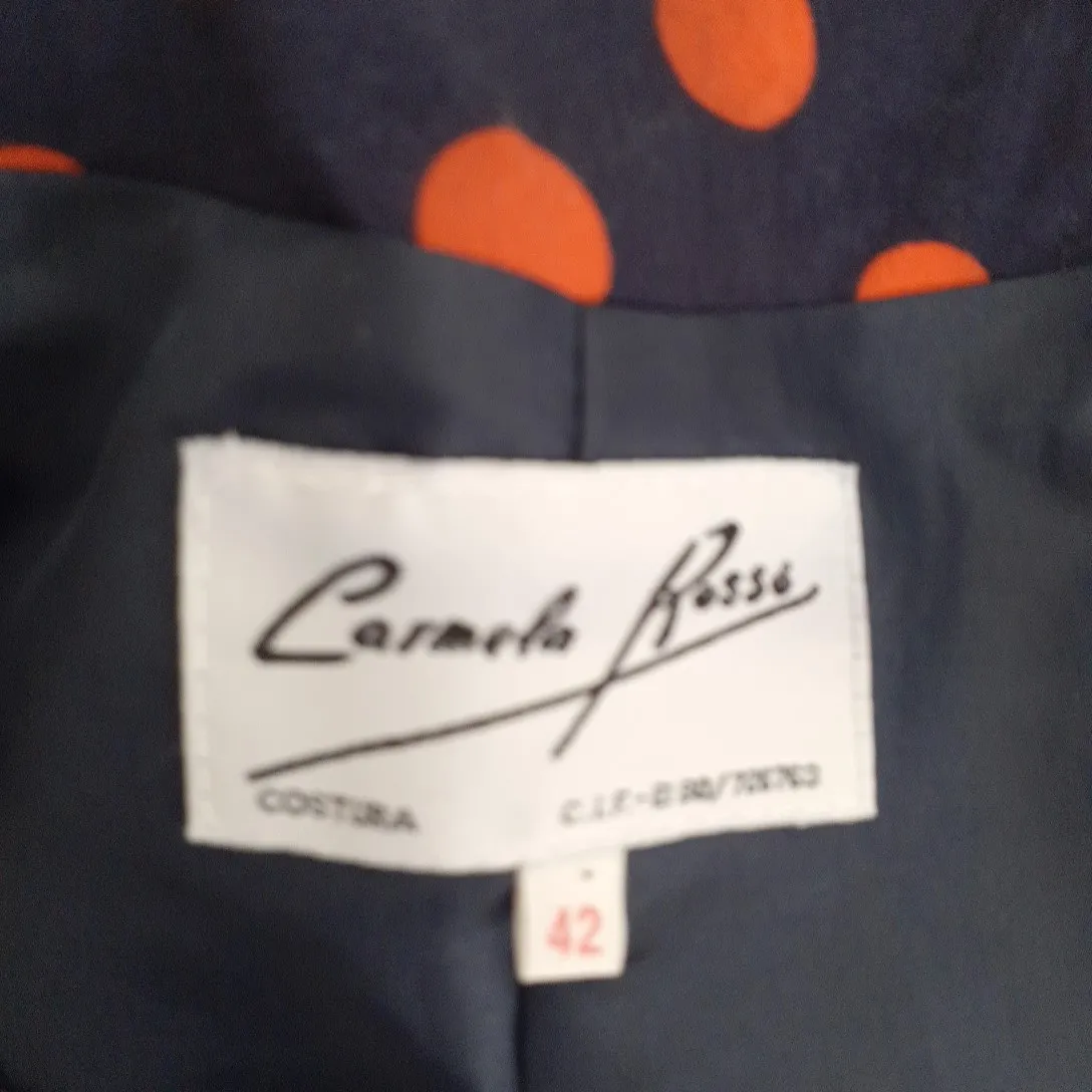 Veste zippée à pois - Carmela Rossi - 42