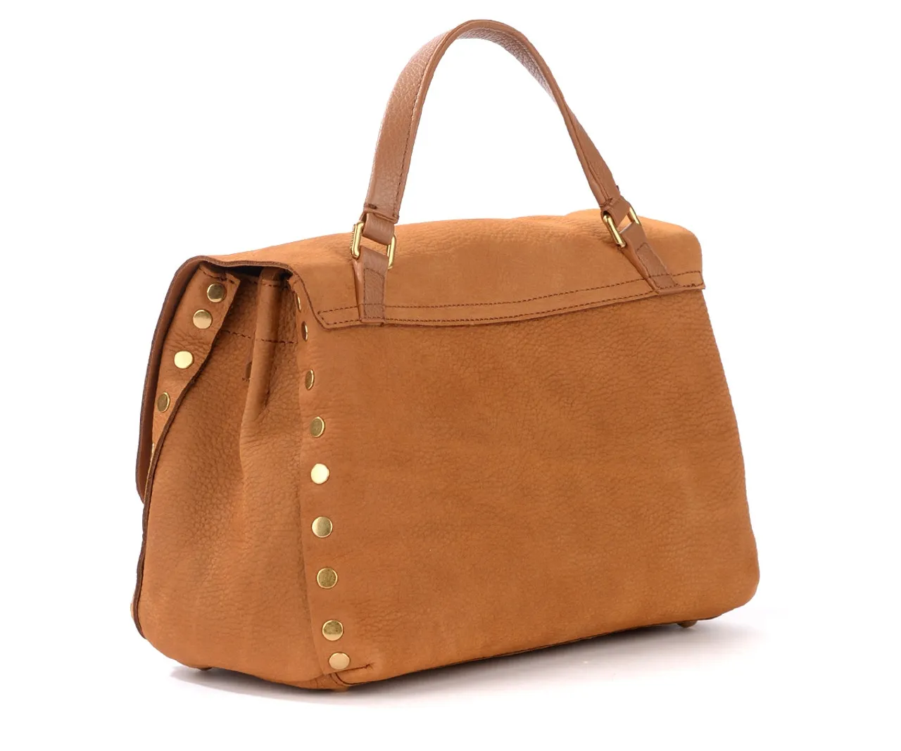 Zanellato Sac Postina Jones S en cuir couleur cognac